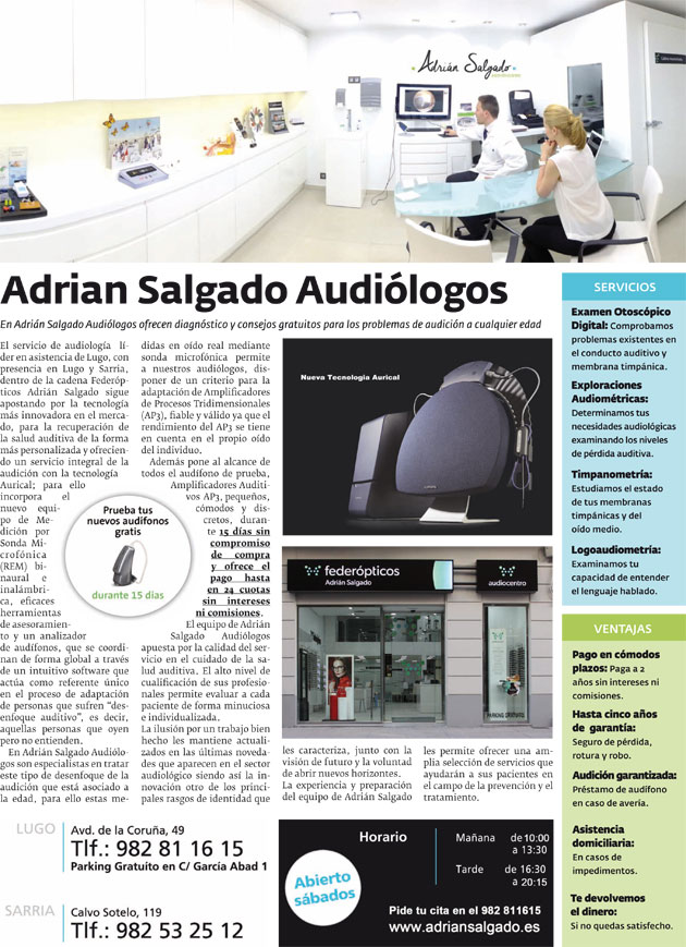 Adrián Salgado Audiólogos