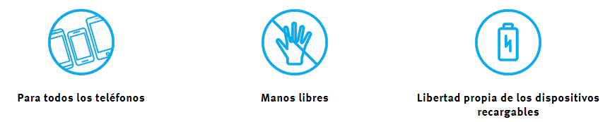 audifonos recargables conectividad